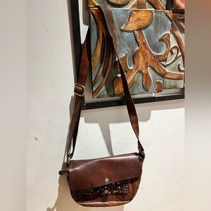 Italian purse real leather